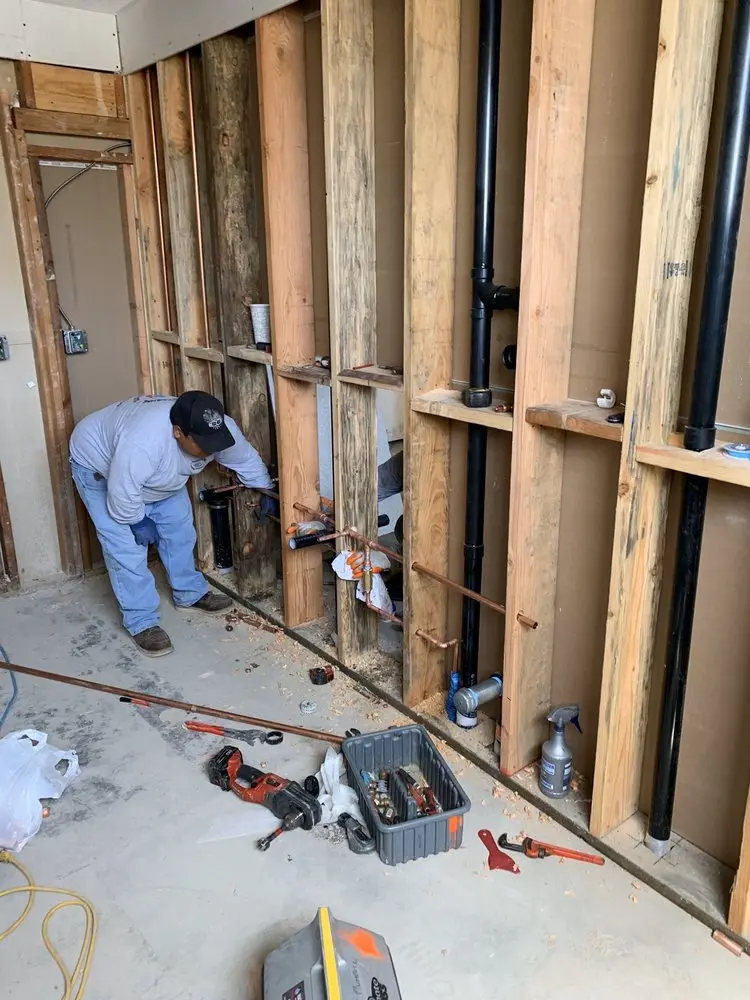 Commercial rough-in plumbing for Trenchless Sewer Repair in Red Lion Inn Estates